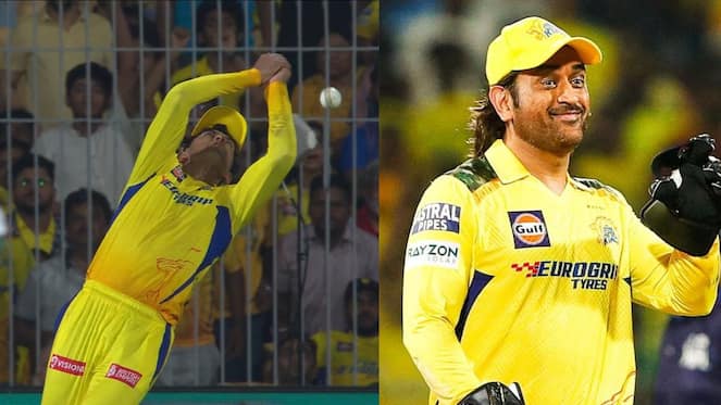 'There's A New Captain' - MS Dhoni Corrects Anchor Quizzing Rachin On Dropped Catch